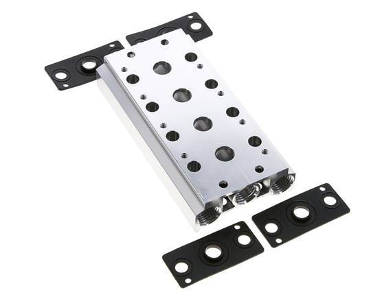 Collecteur 4 stations E.MC 5/2 5/3 voies