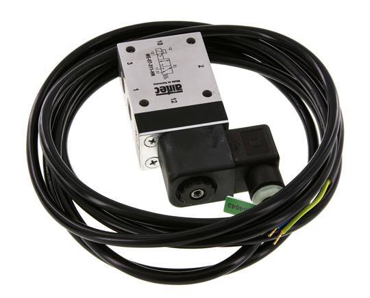 electrovanne 3/2 G1/4'' (G1/8'') Pilote externe 24V DC ATEX 0-10bar/0-140psi Airtec