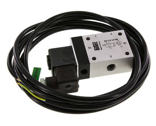 electrovanne 3/2 G1/4'' (G1/8'') Pilote externe 24V DC ATEX 0-10bar/0-140psi Airtec