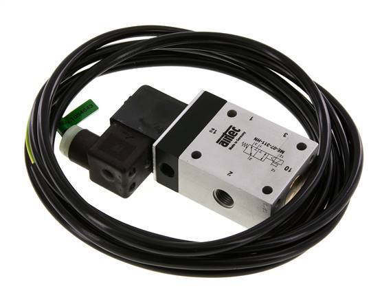 electrovanne 3/2 G1/4'' (G1/8'') Pilote externe 24V DC ATEX 0-10bar/0-140psi Airtec