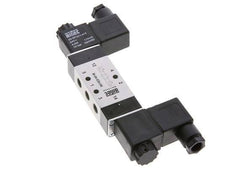 5/3 G1/8'' Center Closed Solenoid Valve 230V AC 3-10bar/42-140psi Airtec