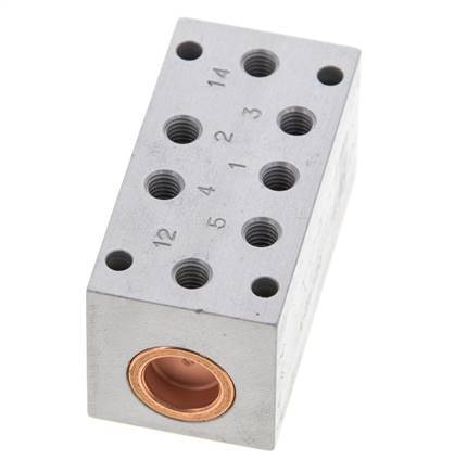 5/2 M5 Valve pilote d'air bistable ATEX 0-10bar/0-140psi Airtec