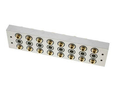 Manifold 8-Stations 5/2 5/3way Airtec M05/P05