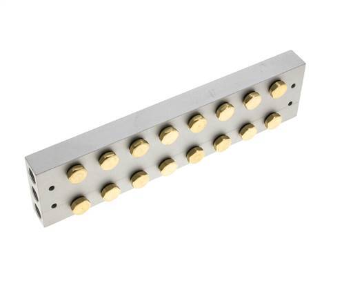 Manifold 8-Stations 5/2 5/3way Airtec M05/P05