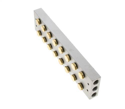 Manifold 8-Stations 5/2 5/3way Airtec M05/P05