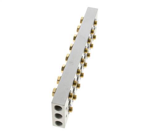 Manifold 8-Stations 5/2 5/3way Airtec M05/P05