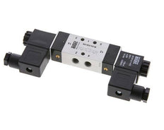 5/3 G1/8'' Electrovanne à centre fermé 12V DC 3-10bar/42-140psi Airtec