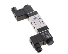 5/3 G1/8'' Electrovanne à centre fermé 12V DC 3-10bar/42-140psi Airtec