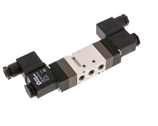 electrovanne bistable 5/2 G1/8'' 12V DC 1.5-10bar/21.0-140psi YPC