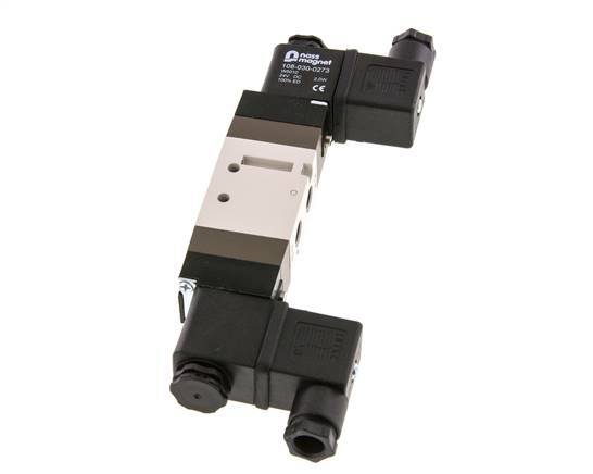 electrovanne bistable 5/2 G1/8'' 12V DC 1.5-10bar/21.0-140psi YPC