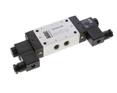 5/3 G1/4'' Pressure Center Solenoid Valve 24V AC 3-8bar/42-112psi Airtec