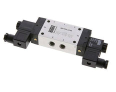 5/3 G1/4'' Pressure Center Solenoid Valve 24V AC 3-8bar/42-112psi Airtec