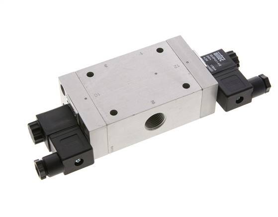 electrovanne bistable 3/2 G1/2'' 230V AC 1-10bar/14-140psi Airtec