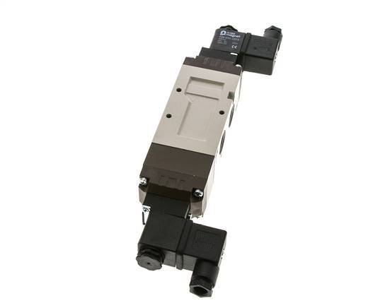 5/3 G1/2'' Electrovanne à centre fermé 115V AC 2-10bar/28-140psi YPC