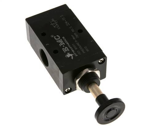vanne à levier manuel axiale 3/2 G1/2'' 0-8bar/0-112psi E.MC