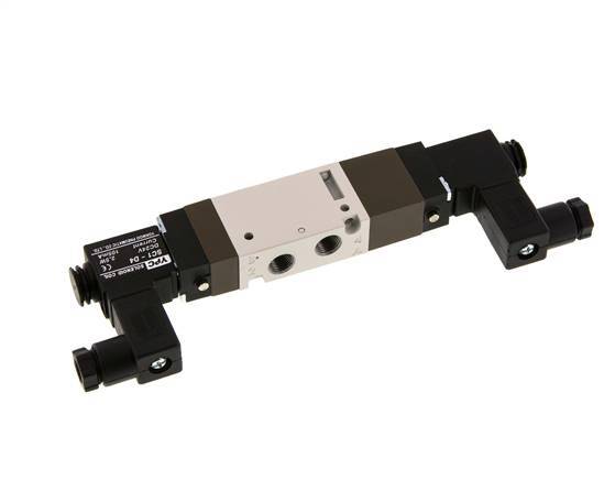 5/3 G1/8'' Electrovanne à centre fermé 24V DC 2-10bar/28-140psi YPC