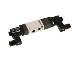 5/3 G1/8'' Electrovanne à centre fermé 24V DC 2-10bar/28-140psi YPC