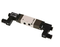 5/3 G1/8'' Electrovanne à centre fermé 24V DC 2-10bar/28-140psi YPC