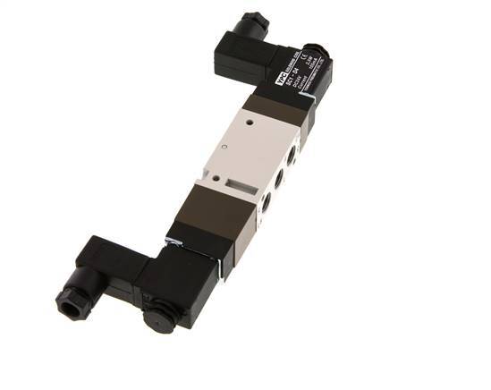 5/3 G1/8'' Electrovanne à centre fermé 24V DC 2-10bar/28-140psi YPC
