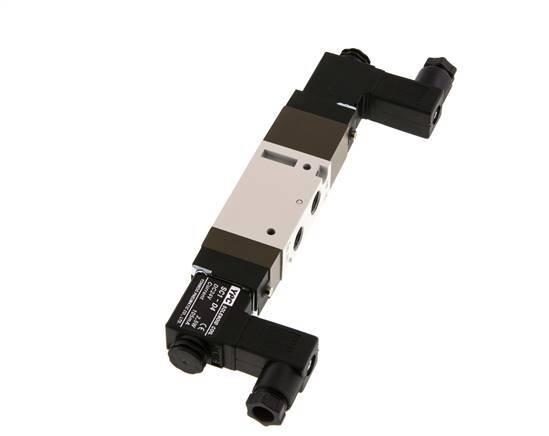 5/3 G1/8'' Electrovanne à centre fermé 24V DC 2-10bar/28-140psi YPC