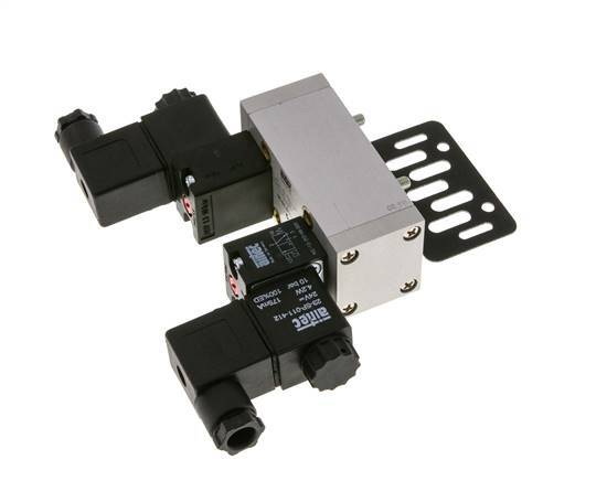 5/3 ISO 5599-1 Center Closed Solenoid Valve 24V AC 3-10bar/42-140psi Airtec