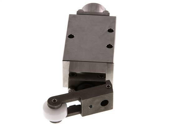 vanne à levier à rouleau 5/2 G1/4'' en acier inoxydable -0.95-12bar/-13.2-168psi