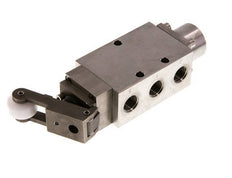 vanne à levier à rouleau 5/2 G1/4'' en acier inoxydable -0.95-12bar/-13.2-168psi