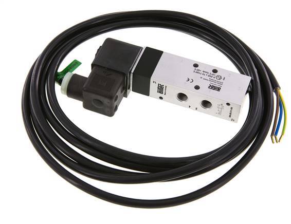 Electrovanne 5/2 G1/8'' 24V DC ATEX 3-10bar/42-140psi Airtec