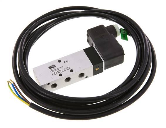 Electrovanne 5/2 G1/8'' 24V DC ATEX 3-10bar/42-140psi Airtec