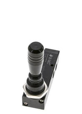 valve à levier central d'échappement 5/3 G1/8'' 0-8bar/0-112psi E.MC