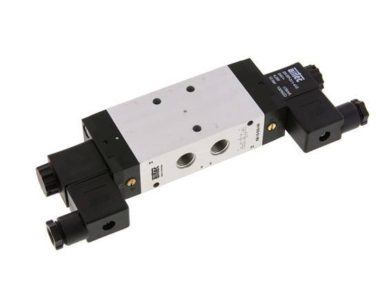 electrovanne bistable 5/2 G1/4'' 230V AC 2.5-10bar/35.0-140psi Airtec