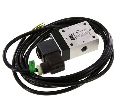 3/2 G1/4'' NO Electrovanne 24V DC ATEX 1.5-10bar/21.0-140psi Airtec
