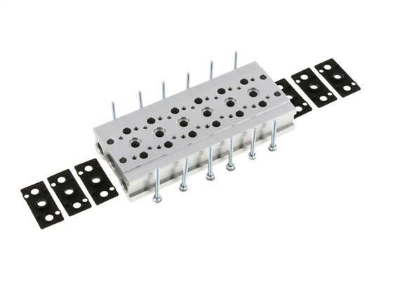 Collecteur 6 stations YPC SF1000 5/2 5/3 voies