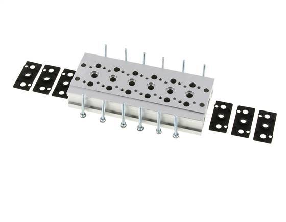 Collecteur 6 stations YPC SF1000 5/2 5/3 voies
