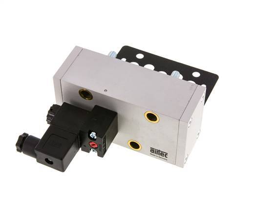 5/2 ISO 5599-3 Solenoid Valve 12V DC 2-10bar/28-140psi Airtec