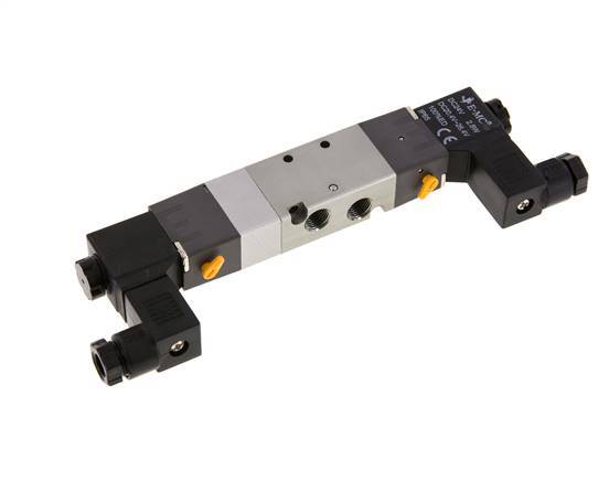 5/3 G1/8'' Electrovanne à centre fermé 230V AC 1.5-8bar/21.0-112psi E.MC