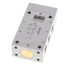 valve pilote d'air 5/2 G1/4'' ATEX 0-10bar/0-140psi Airtec