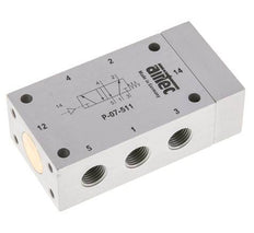 valve pilote d'air 5/2 G1/4'' ATEX 0-10bar/0-140psi Airtec