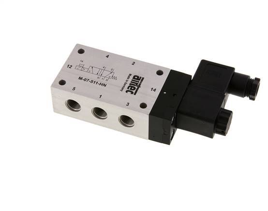 electrovanne 5/2 G1/4'' 230V AC 2.5-10bar/35.0-140psi Airtec