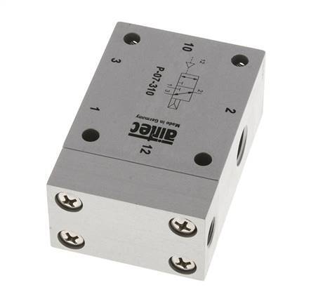 valve pilote d'air 3/2 G1/4'' (G1/8'') 1.5-10bar/21.0-140psi Airtec