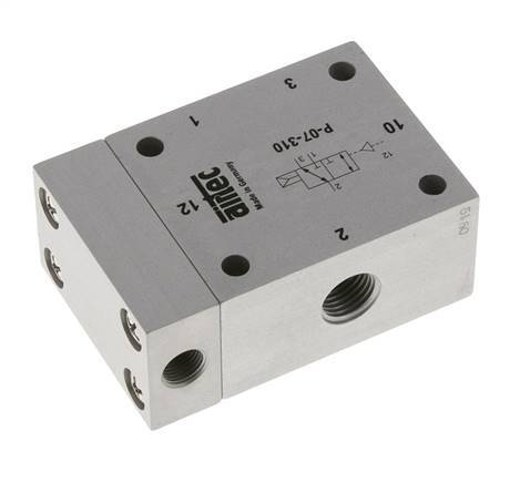 valve pilote d'air 3/2 G1/4'' (G1/8'') 1.5-10bar/21.0-140psi Airtec