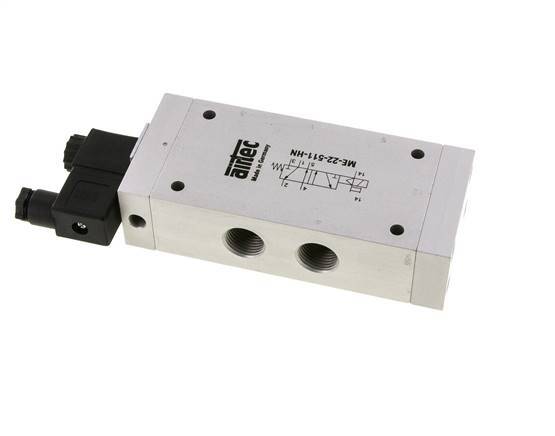 5/2 G1/2'' (G1/8'') Solenoid Valve External Pilot 115V AC 0-10bar/0-140psi Airtec