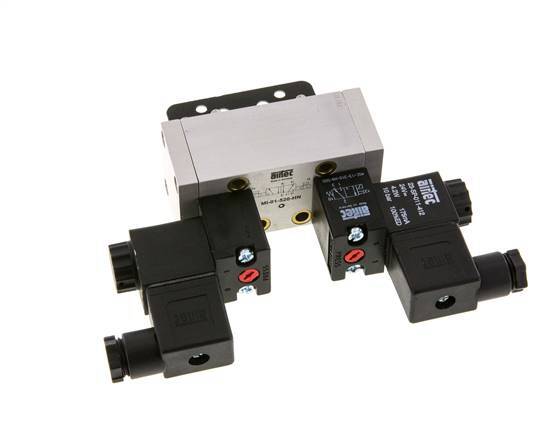 5/2 ISO 5599-1 Electrovanne bistable 24V AC 2-10bar/28-140psi Airtec