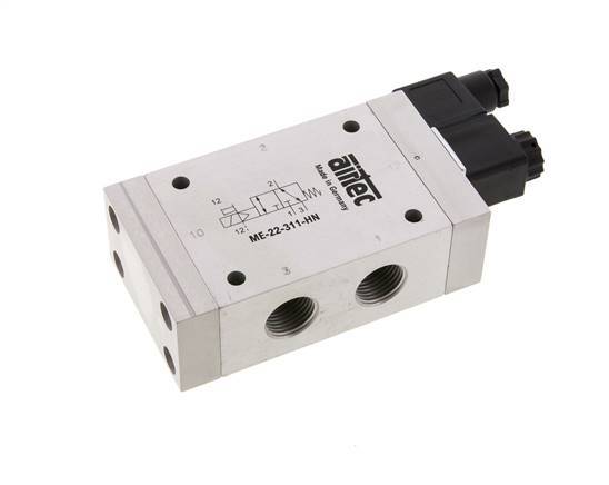 3/2 G1/2'' (G1/8'') Solenoid Valve External Pilot 115V AC 0-10bar/0-140psi Airtec