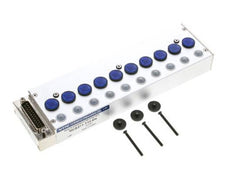 10x Multipole-Connector YPC SF2000 Valves 24VDC