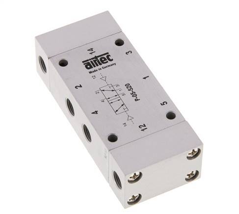 valve pilote d'air bistable 5/2 G1/8'' 0-10bar/0-140psi Airtec