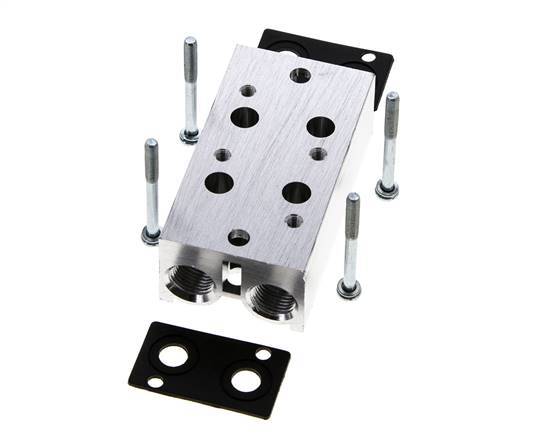 Manifold 2 stations E.MC 3/2 voies