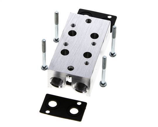 Manifold 2 stations E.MC 3/2 voies