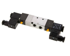 5/3 G1/4'' (G1/8'') Electrovanne de centre de pression 24V AC 1.5-8bar/21.0-112psi E.MC