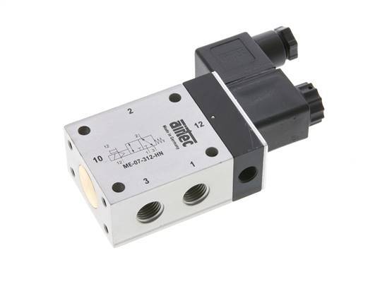 3/2 G1/4'' (G1/8'') Solenoid Valve External Pilot 24V AC -0.95-10bar/-13.2-140psi Airtec